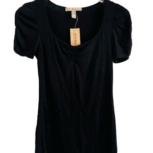 American Rag Black Short Sleeve Top